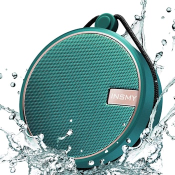  INSMY Portable IPX7 Waterproof Bluetooth Speaker
