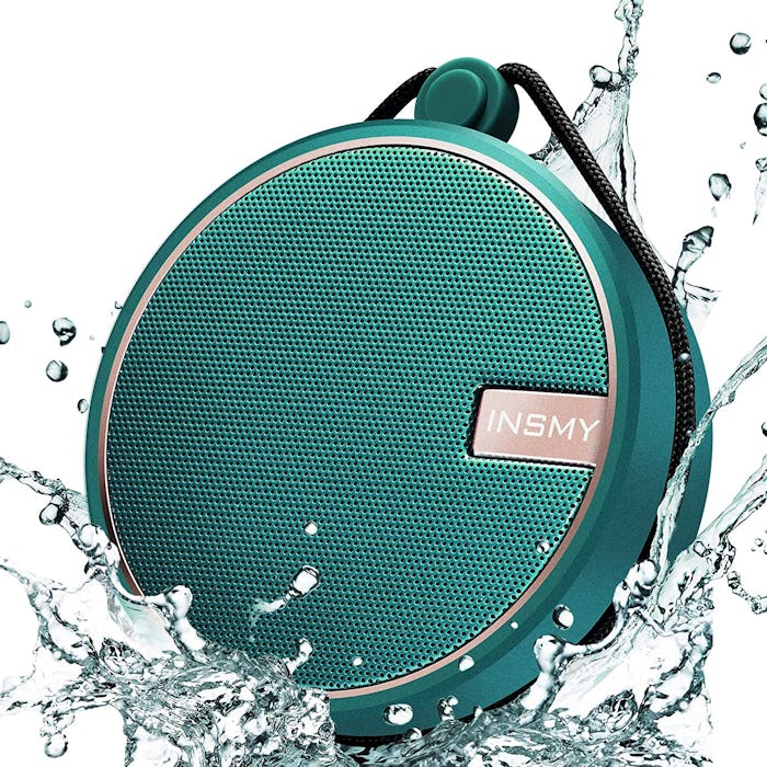  INSMY Portable IPX7 Waterproof Bluetooth Speaker