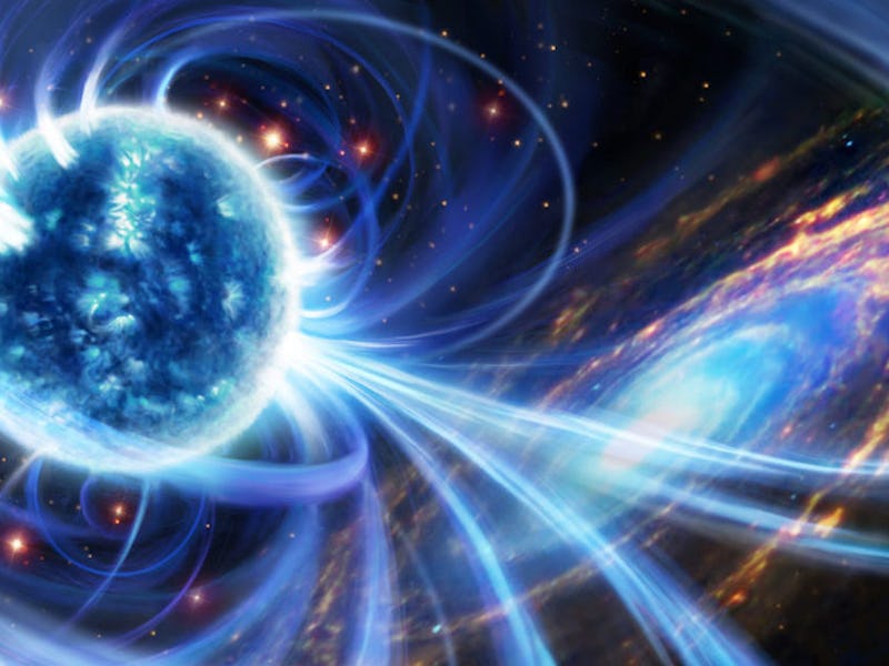 fast radio burst illustration