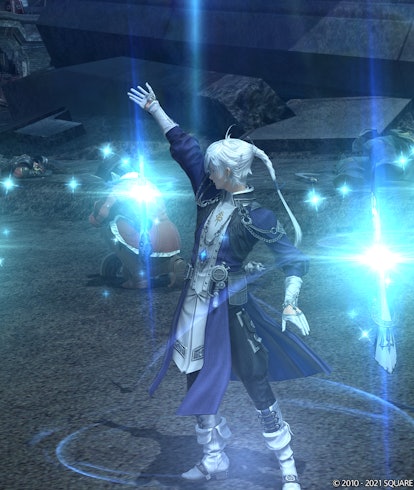 screenshot of Alphinaud in Final Fantasy 14
