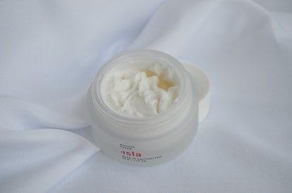 A close up photo of the Whipped Dream Nourishing Face Cream from Isla Beauty.
