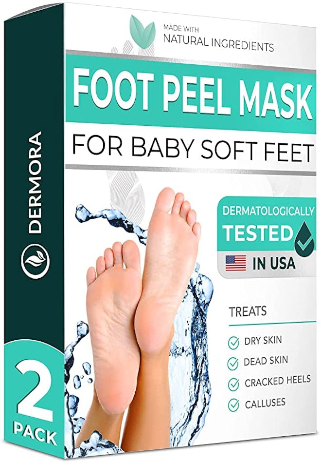 DERMORA Foot Peel Mask (2-Pack)