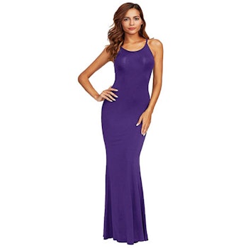 SheIn Strappy Backless Summer Evening Party Dress
