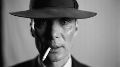 Cillian Murphy channelling Tommy Shelby in a newly-released promo shot for Oppenheimer