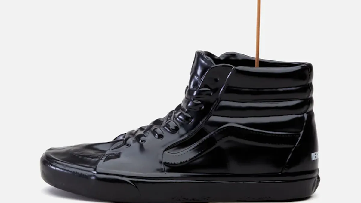 Vans' iconic Sk8-Hi shoe is now an adorable incense holder Vans' iconic Sk8-Hi shoe is now an adorable incense holder