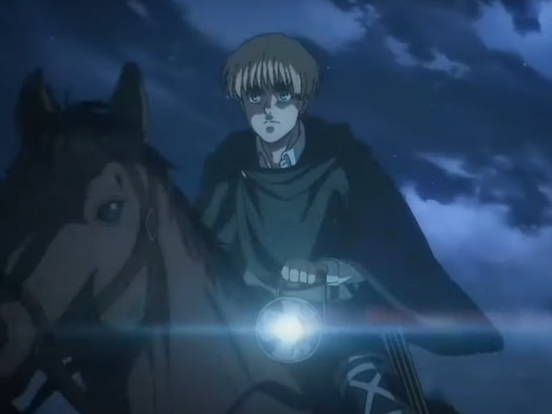 A scene from attacki on titan season 4 part 2 episode 8