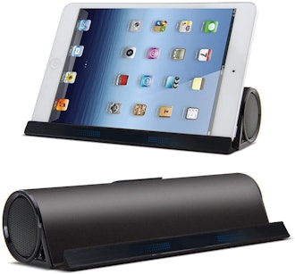 DORNLAT Wireless Bluetooth Portable Phone Tablet Stand And Speaker