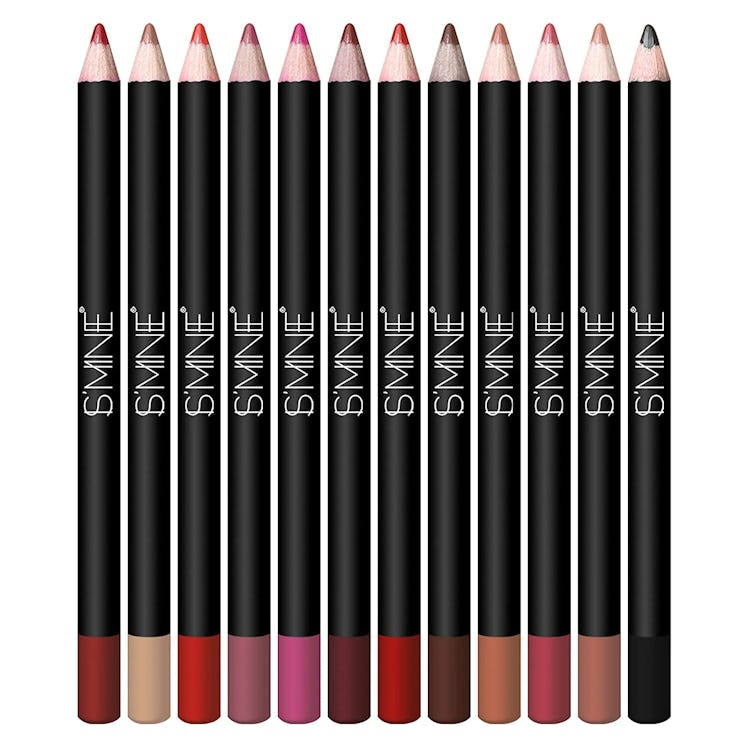 IS'MINE Matte Lip Liner Pencil Set (12-Pack)