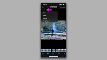 Turning a Live Photo into a GIF is even easier.
