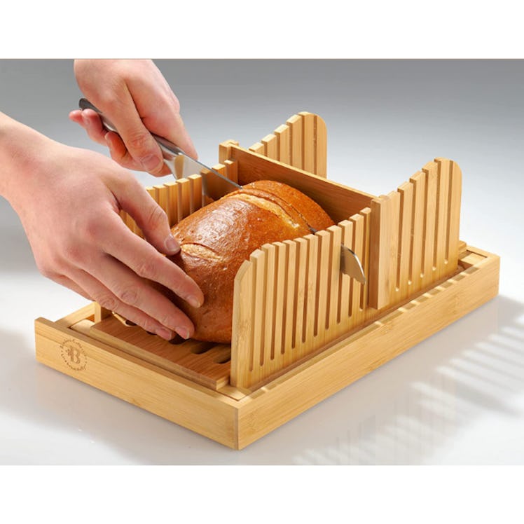 Bambüsi Bread Slicing Guide with Knife