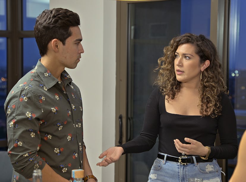 Salvador Perez and Mallory Zapata in Season 2 of 'Love Is Blind'