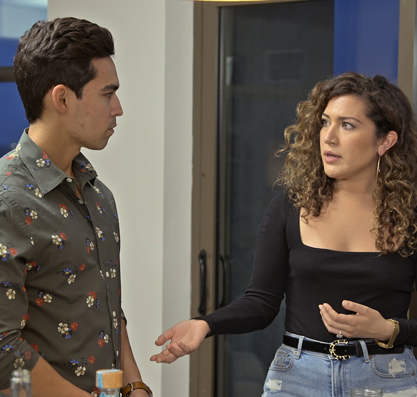 Salvador Perez and Mallory Zapata in Season 2 of 'Love Is Blind'