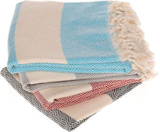 Clotho Turkish Home Beach Towels (Set Of 4)