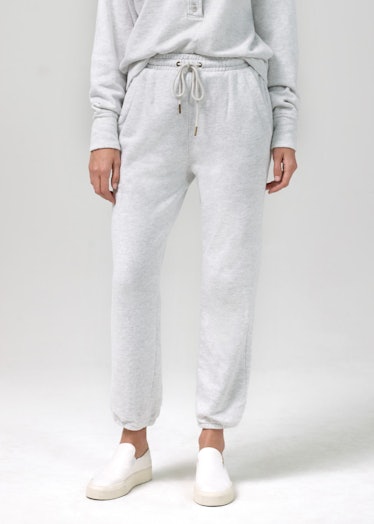 maternity wardrobe grey sweatpants