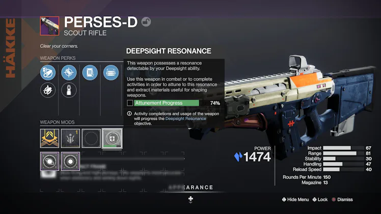 Weapon Pattern 'Destiny 2' weapon crafting Patterns, Alloys, and Deepsight, explained