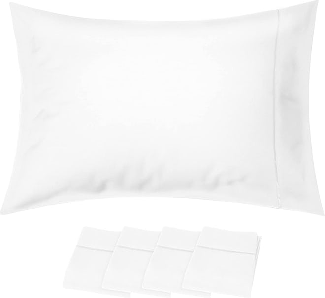 Beckham Hotel Collection Soft Brushed Microfiber Pillow Cases (Set of 4)