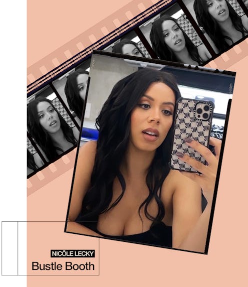 Nicôle Lecky taking a photo of herself in the mirror