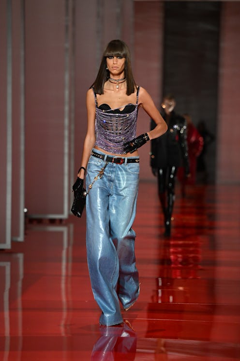 Versace Fall/Winter 2022 runway collection.