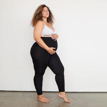 maternity wardrobe black maternity leggings