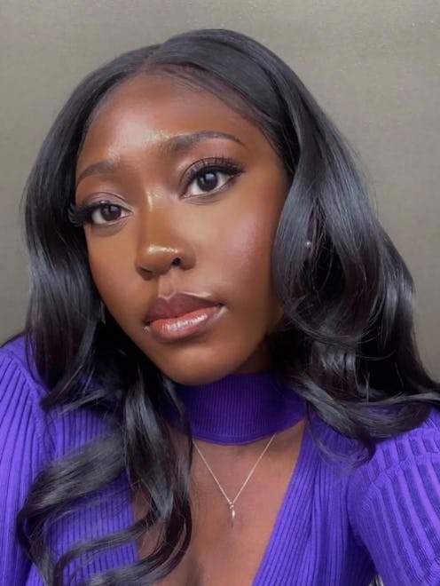 Full face of making using the new LYS concealer.