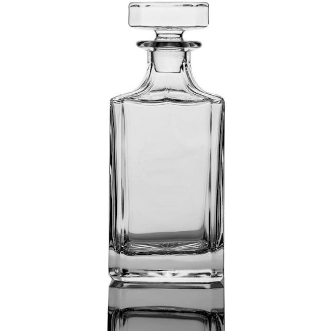 QUEEN&STONE Glass Whiskey Decanter