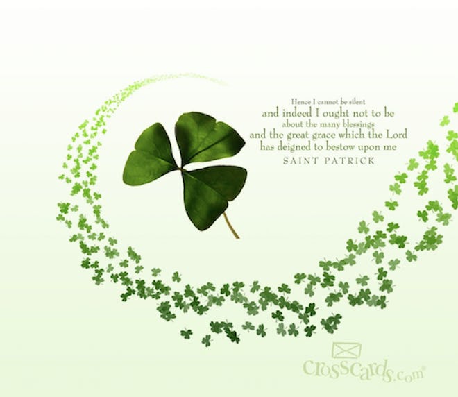 St. Patrick Quote Wallpaper makes great St. Patrick's Day desktop wallpaper