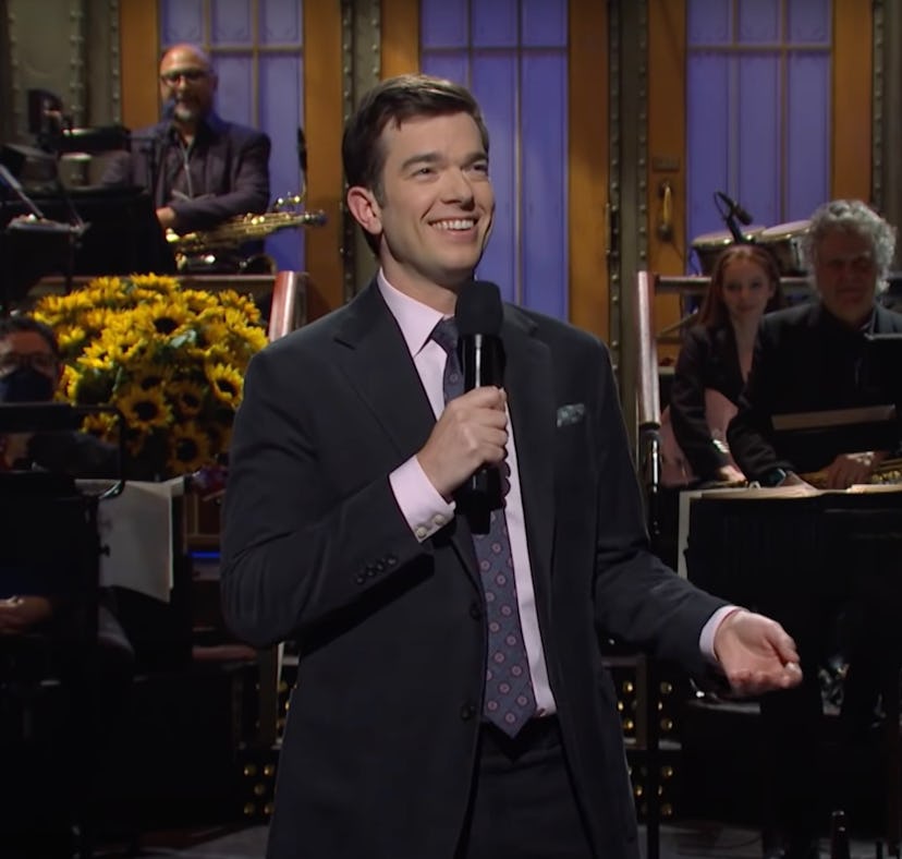 John Mulaney delivered a powerful 'SNL' opening monologue about rehab and his son Malcolm.
