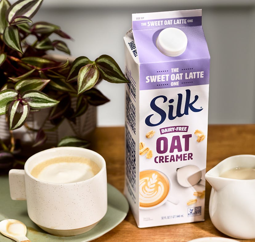 Silk's new Sweet Oat Latte Creamer will basically make you a barista.
