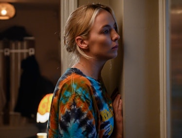 Villanelle wearing tie-dye in the Killing Eve season 4 premiere