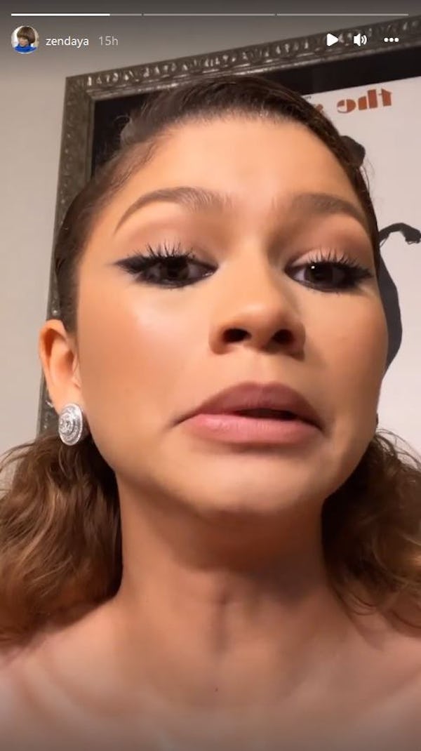 Zendaya got confused about when she was on camera at the 2022 NAACP Image Awards.