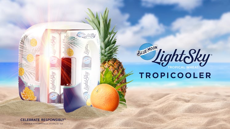 Here's how to enter Blue Moon Light Sky TropiCooler sweepstakes.