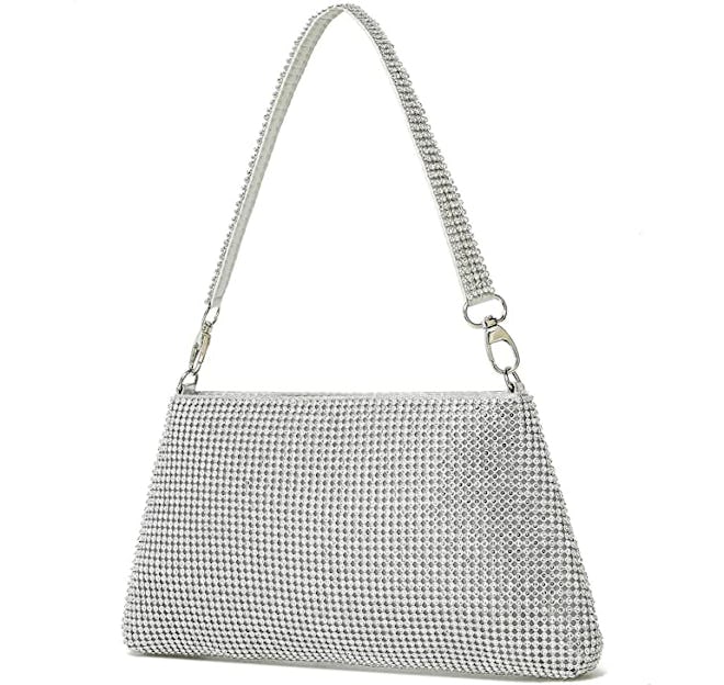 YIKOEE Rhinestone Evening Bag