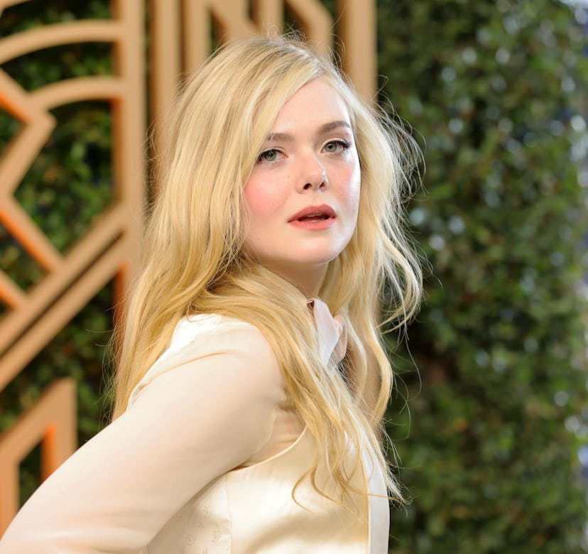 Elle Fanning attends the 28th Annual Screen Actors Guild Awards.