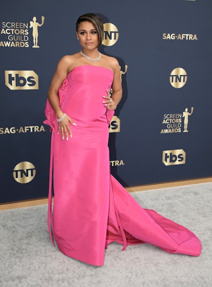 Ariana DeBose attends the 28th Annual Screen Actors Guild Awards.