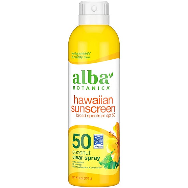 Alba Botanica Hawaiian Sunscreen Coconut Clear Spray