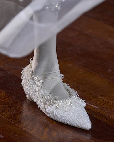 Shoes from Simone Rocha's Fall/Winter 2022 collection.