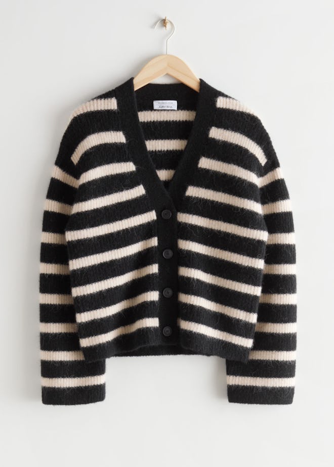 Wool Knit Cardigan
