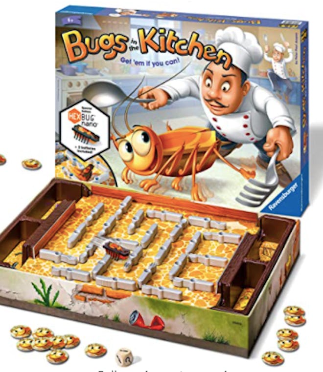 Bugs in the Kitchen is a great board game for 5-year-olds