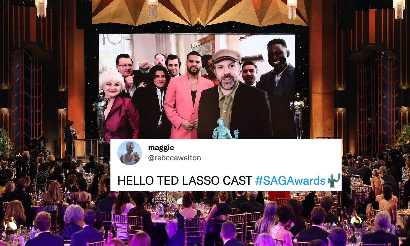 'Ted Lasso's SAG Awards Wins Made For The Sweetest Cast Reunion