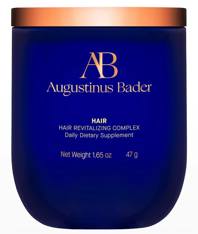 Augustinus Bader's new hair supplement transforms brittle strands, making it a best hair care launch...