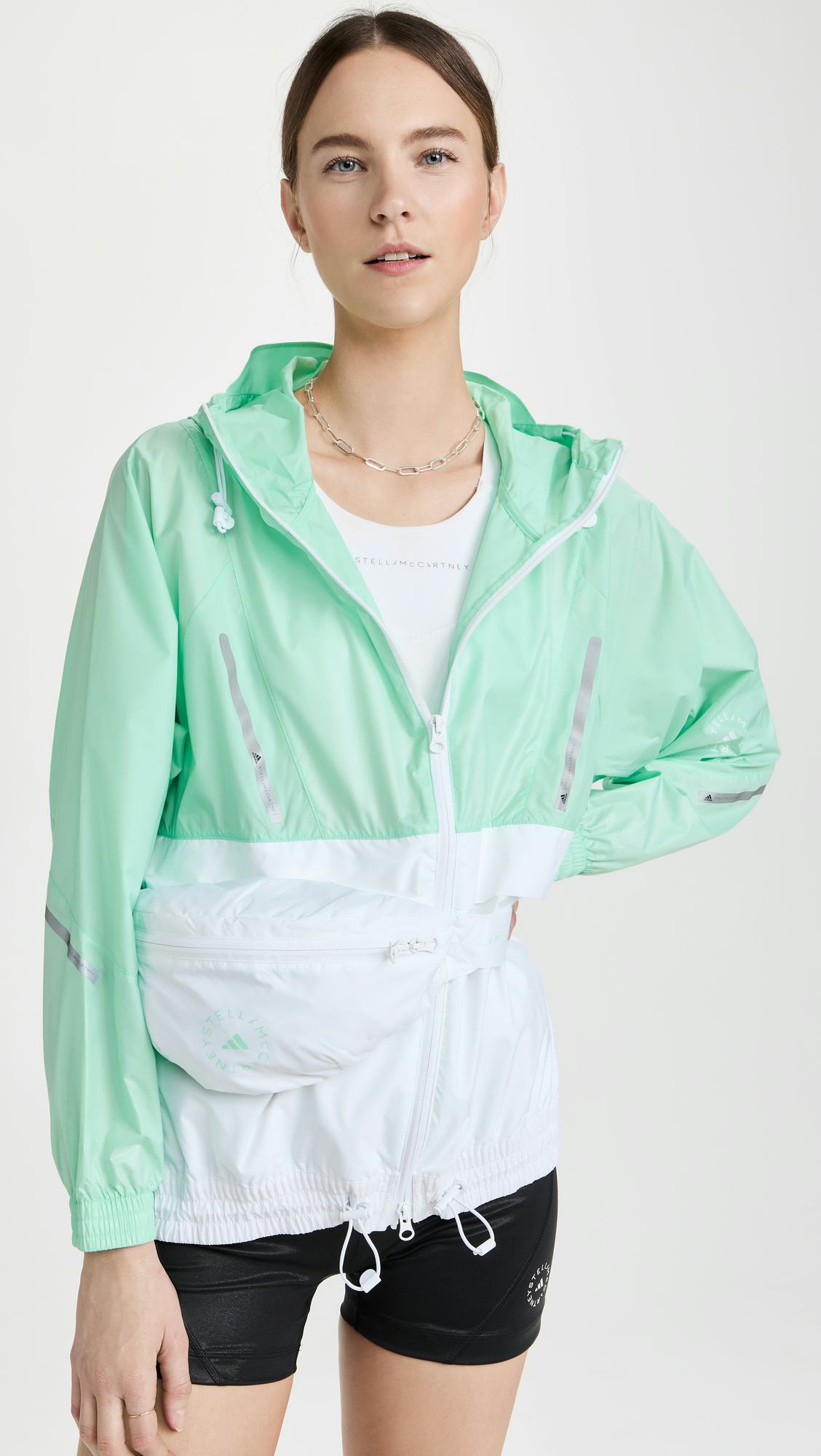 Adidas by Stella McCartney Colorblock Windbreaker
