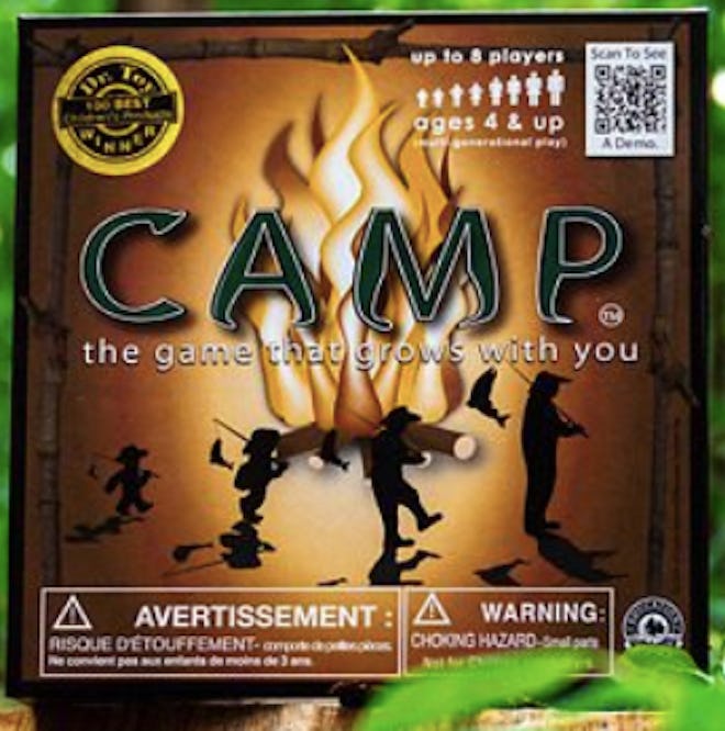 Camp is a great board game for 5-year-olds