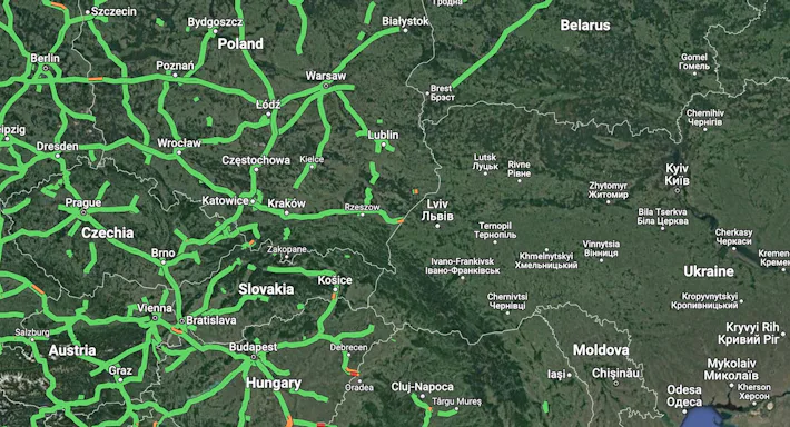 Google disables live Maps data that recorded military operations in Ukraine