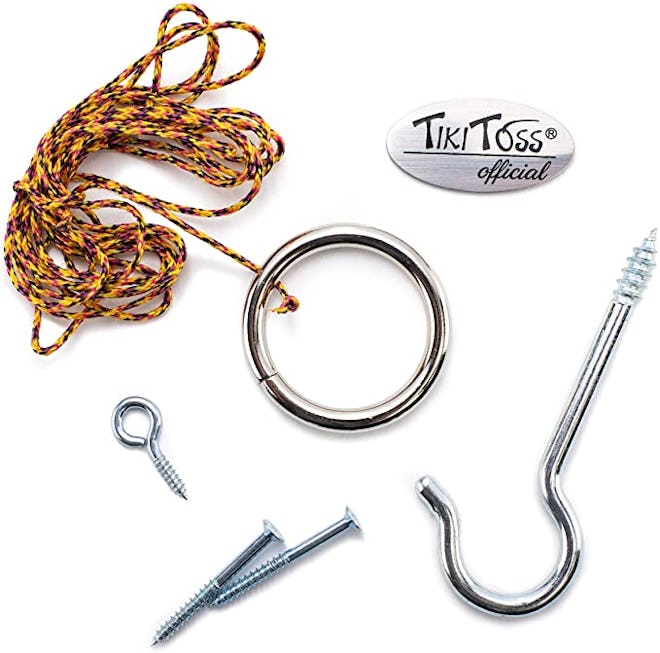 Tiki Toss Original Hook and Ring Game 