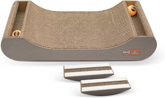 Best interactive cat scratcher toy for when you are away