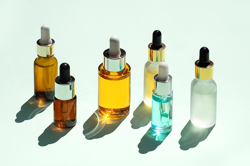 neurocosmetics glass bottles