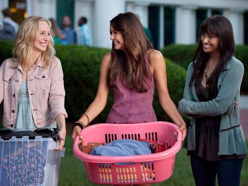 Nina Dobrev as Elena Gilbert at Whitmore College in 'The Vampire Diaries'
