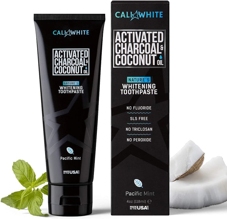 Cali White Activated Charcoal & Coconut Whitening Toothpaste