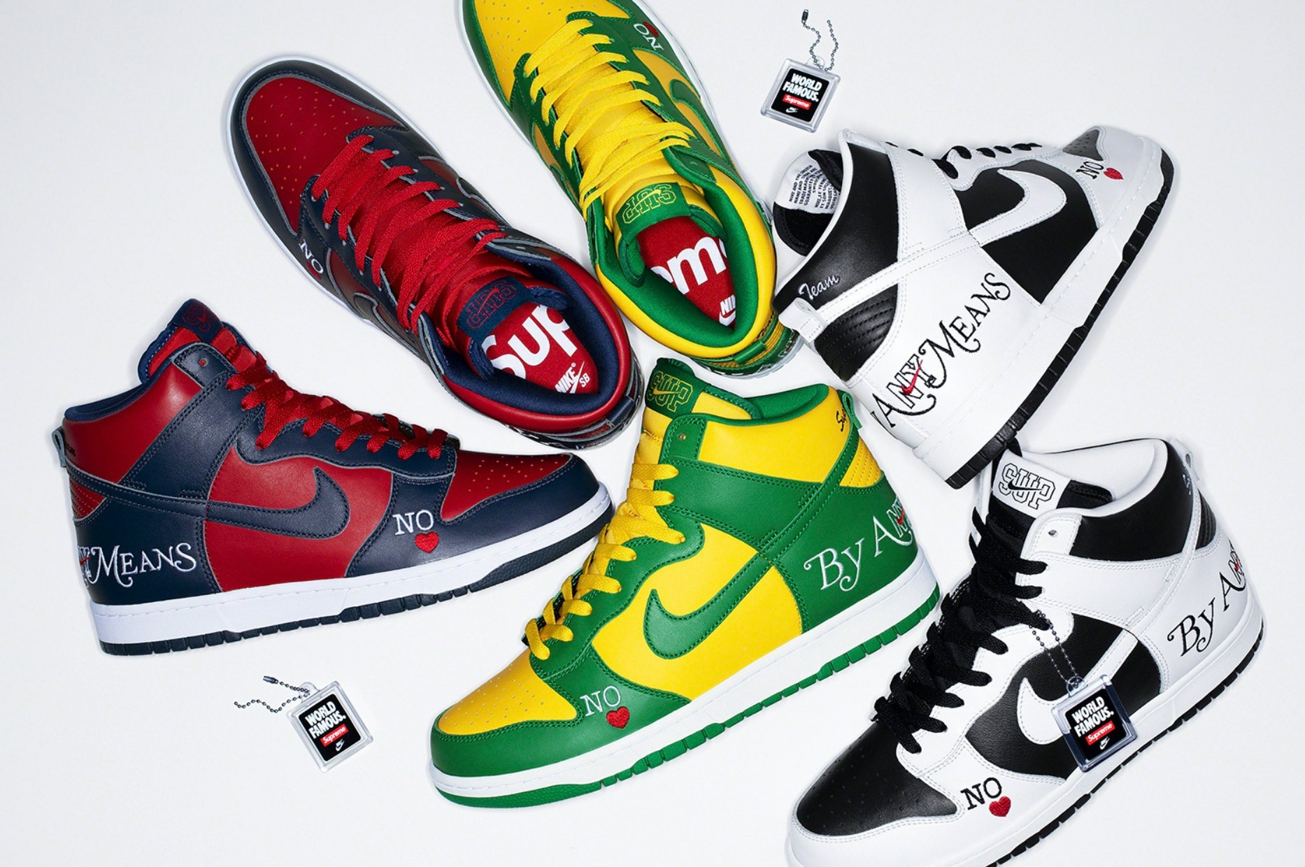 Nike and Supreme's NYC-inspired SB Dunk High sneakers are dropping this week