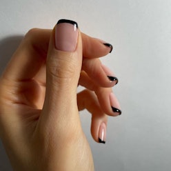 Black French Tips